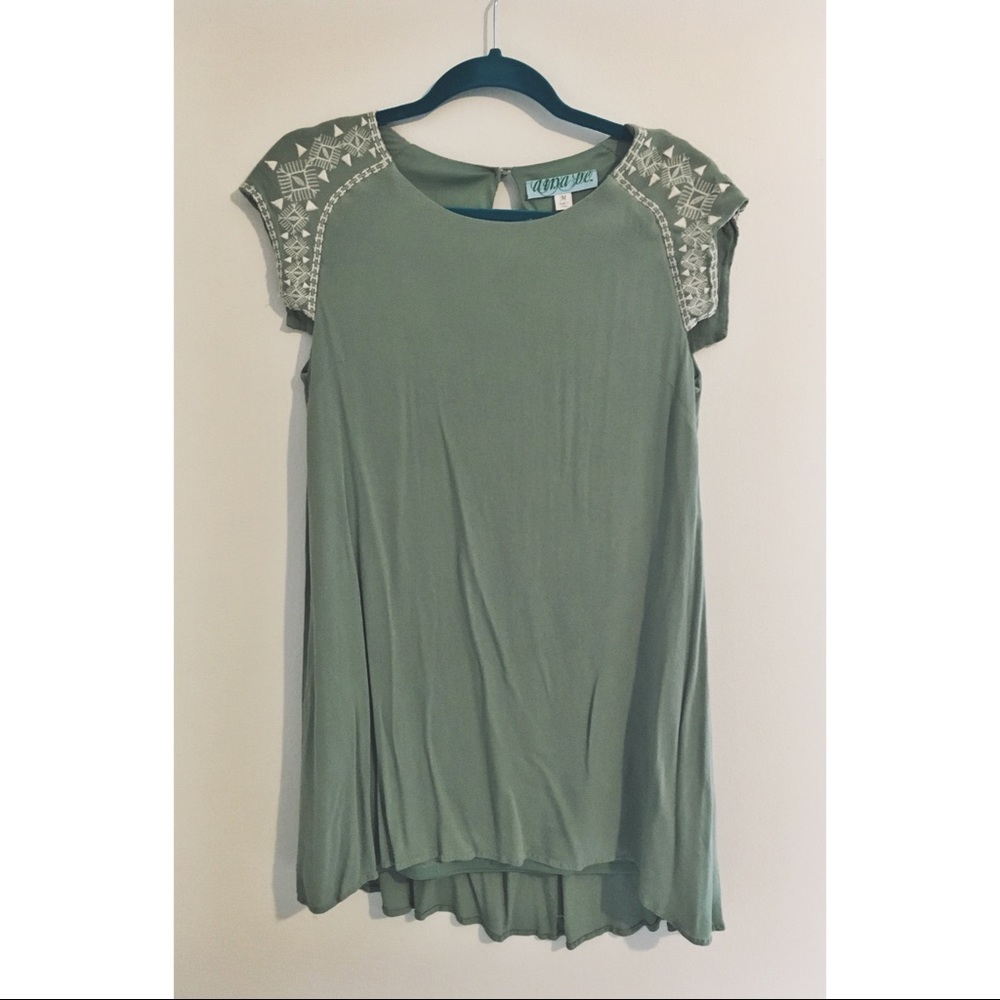 Francesca’s Mint Dress
